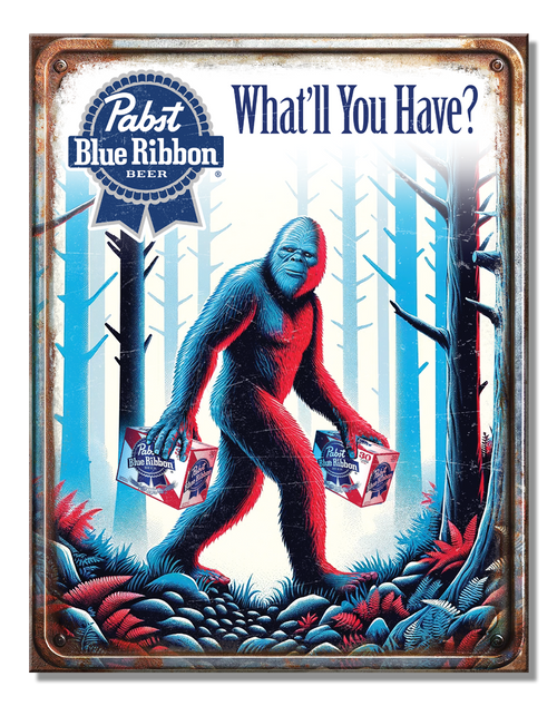 Desperate Enterprises - Wholesale Sign - Pabst - Bigfoot0