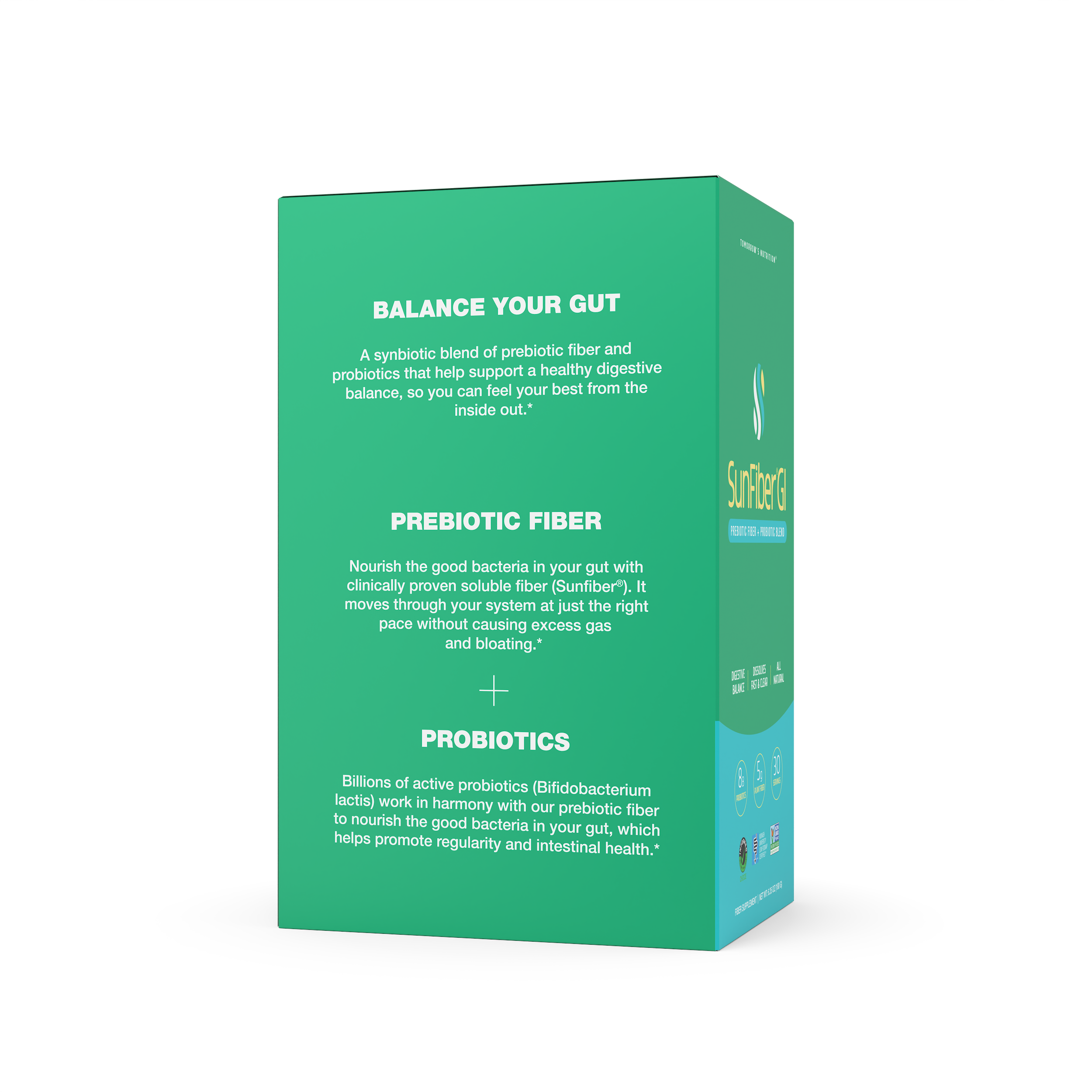 Tomorrows Nutrition - Wholesale Oral Supplement/Vitamin - Sunfiber GI4