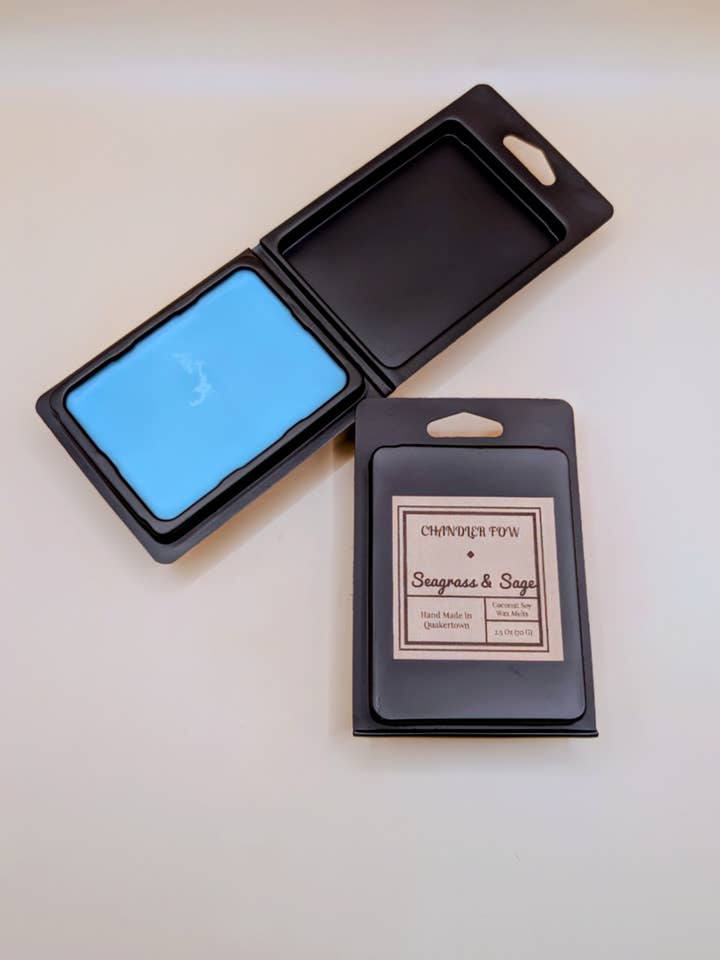 Seagrass & Sage Wax Melts for wholesale by Chandler Fow