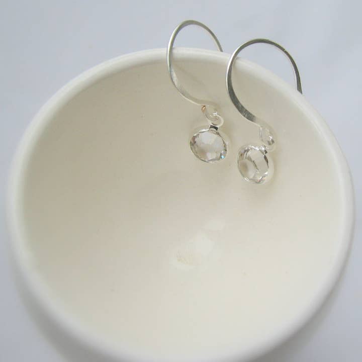 Sela+Sage - Wholesale Dangle Earrings - Tiny Drop Earrings - Swarovski Crystal4