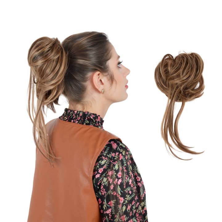 AK Brand - Wholesale Hair Extensions - 7.8 Inch Messy Bun Hair Piece for Women8