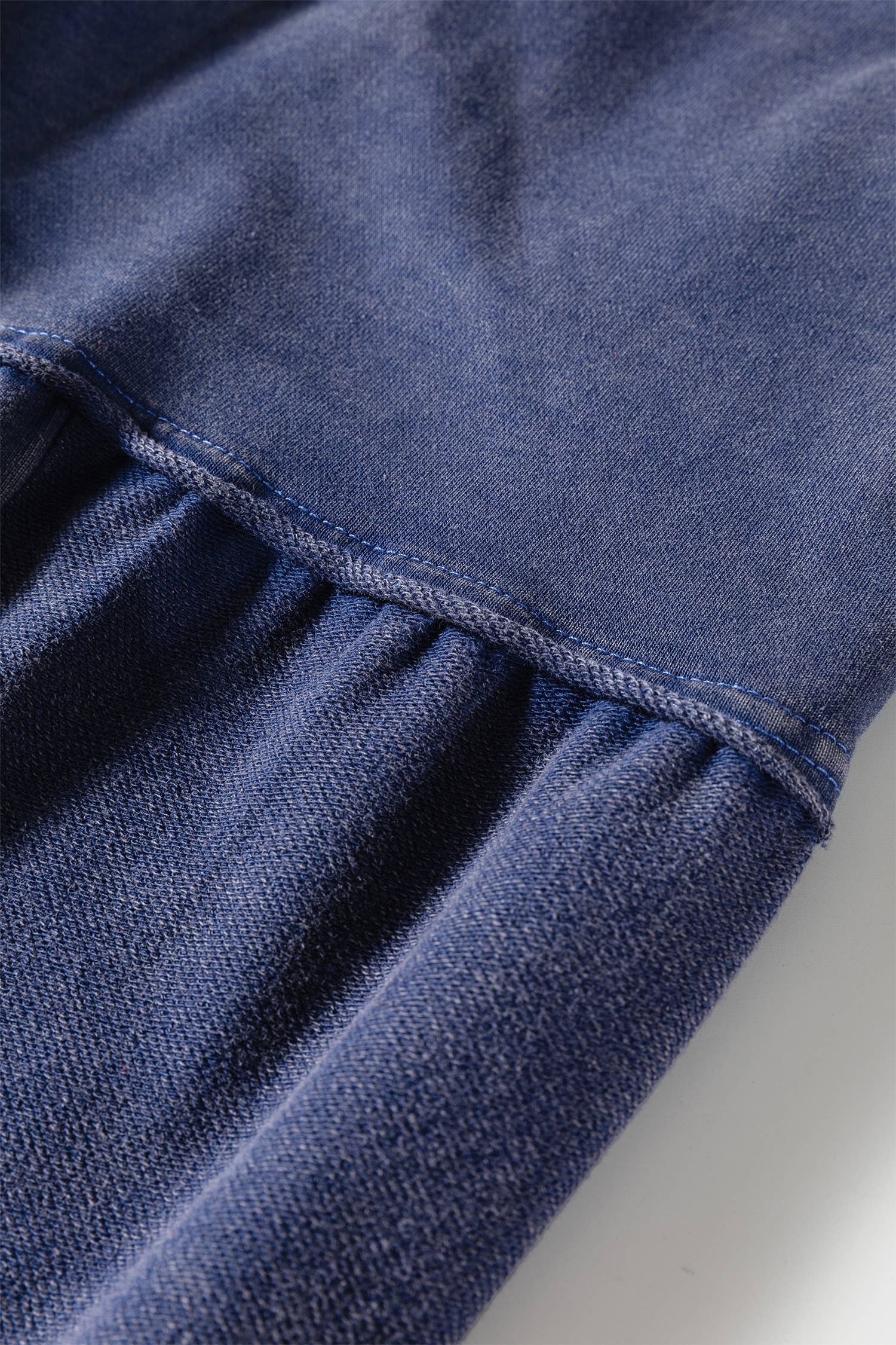 Suhkasana - Wholesale Pants - Women's - Women's Black Mineral Wash Wide Leg Patchwork Pants23