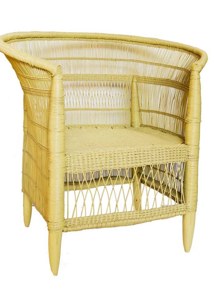 Malawi Stuhl – Gelb für den Großhandel von Botanical Boys