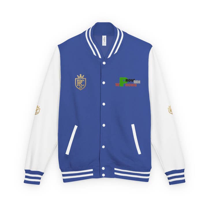 RC'nSONS - Wholesale Varsity/Baseball Jacket - Men's - Unisex Heavyweight Letterman Jacket, Stylish Varsity Jacket2
