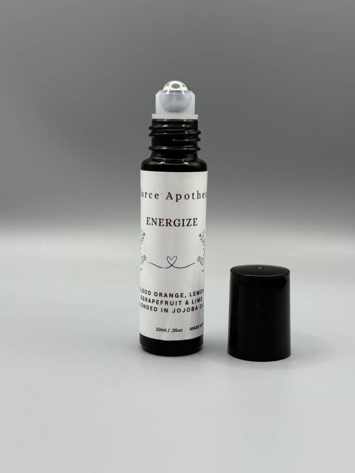 Energize Roll On pour la vente par Lifeforce Apothecary