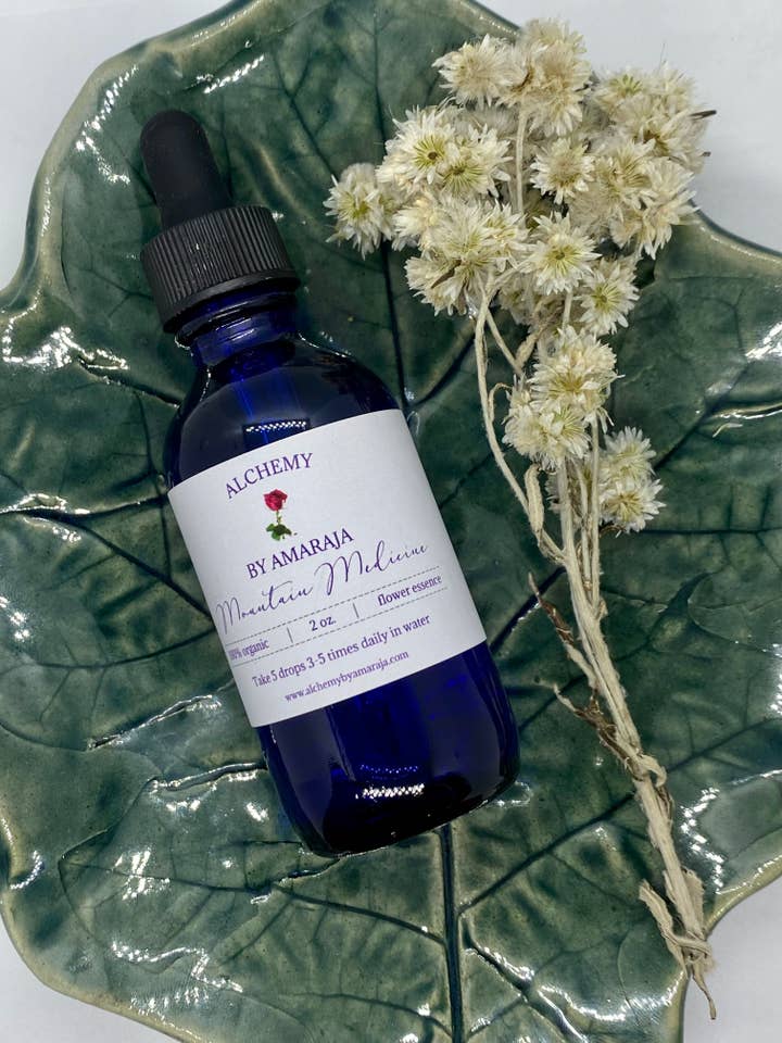 Essence de médecine de montagne 2 oz pour la vente par Alchemy by Amaraja