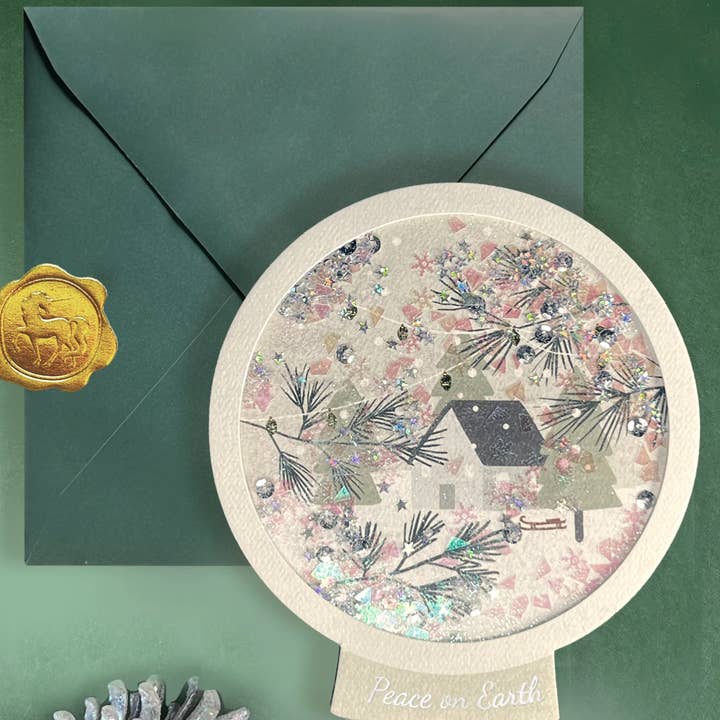 Vinterlandskab Shakie Julekort for engroshandel hos NIQUEA.D