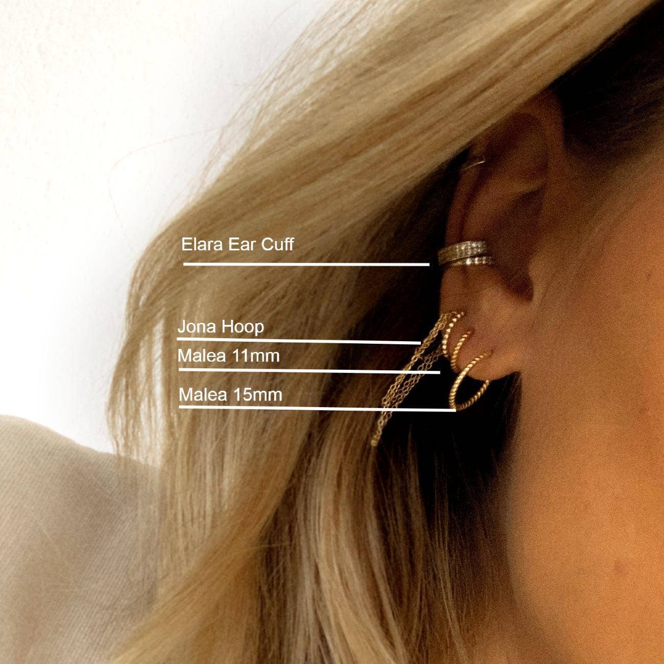 Love Local Jewelry - Wholesale Hoop Earrings - Malea Hoops 11mm4