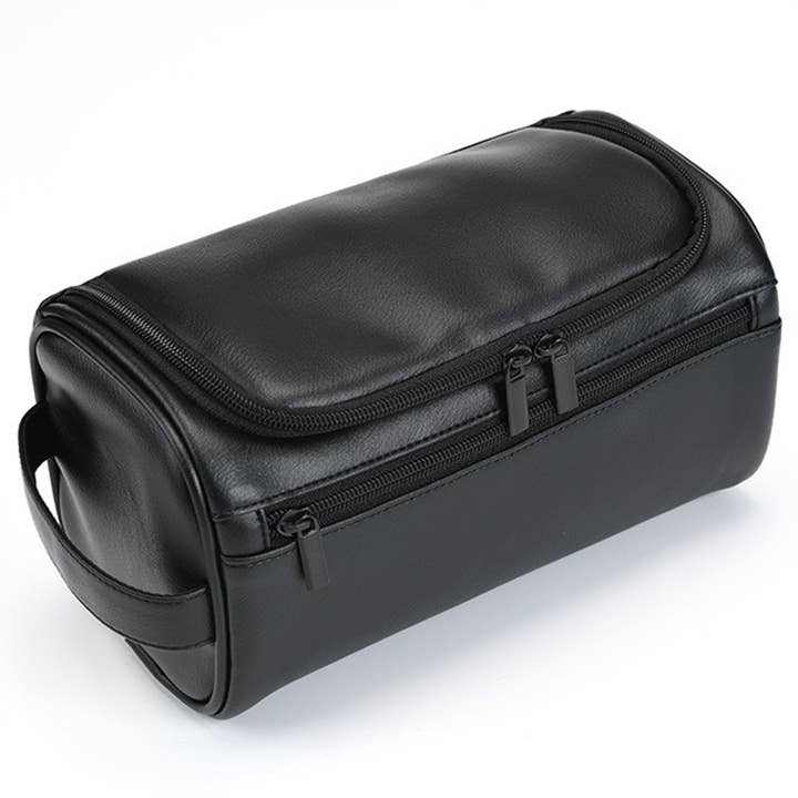 ACCITY - Wholesale Makeup/Cosmetic Bag - RETRO TRAVEL PU LEATHER COSMETIC BAG_CWAB05766