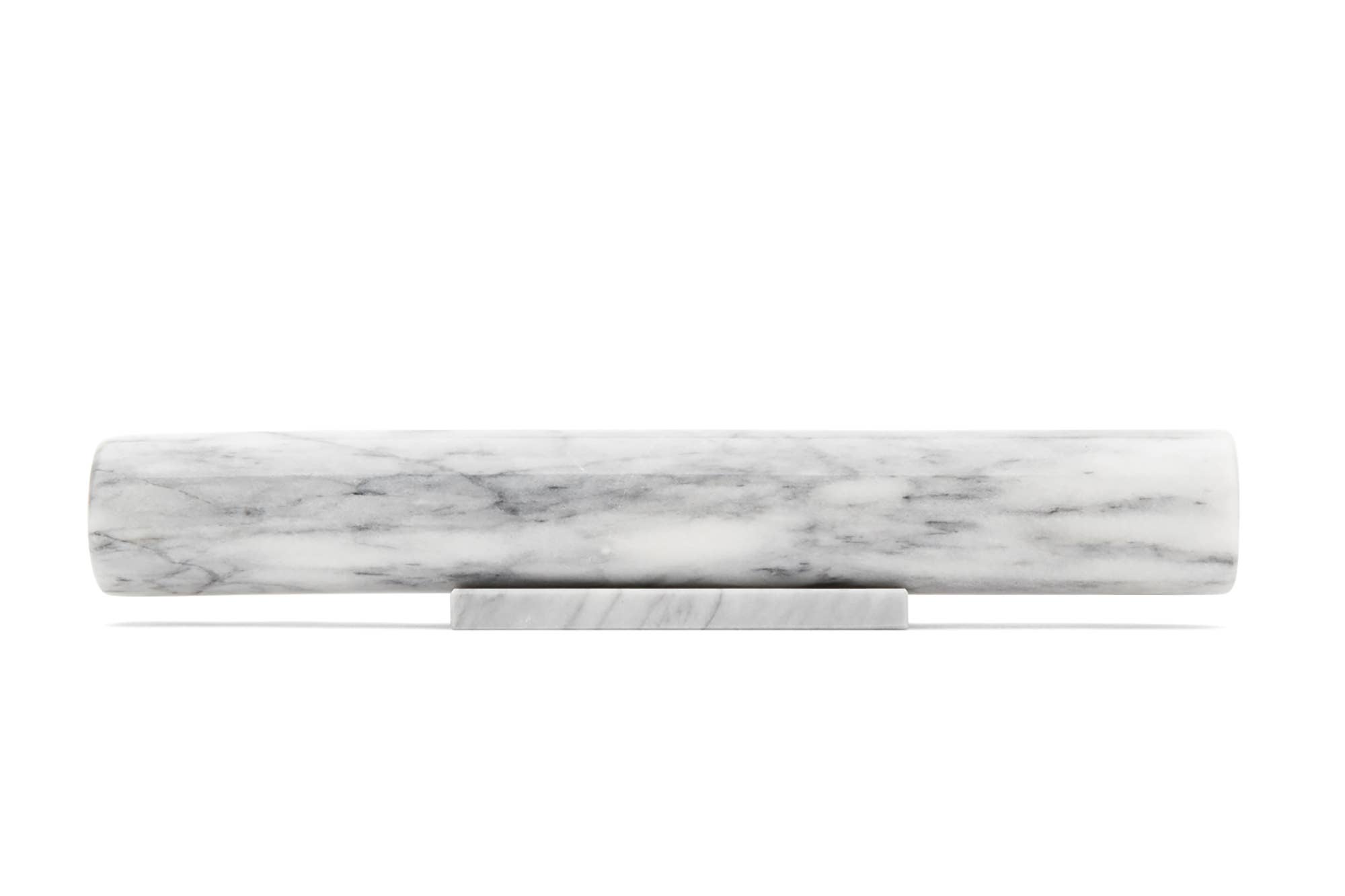 Fox Run Brands – wholesale Rolling pin – Fox Run Marble French Rolling Pin with Base, White, 11"3