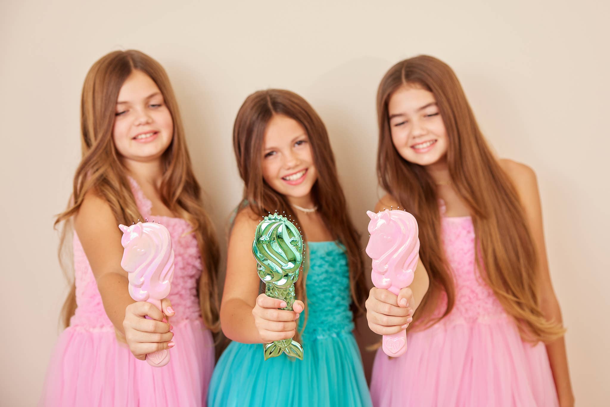 Glimmer Wish – wholesale Hårborste/kam - Barn och baby – Glimmer Wish Unicorn Borste för barn, tovlösande och skonsam4