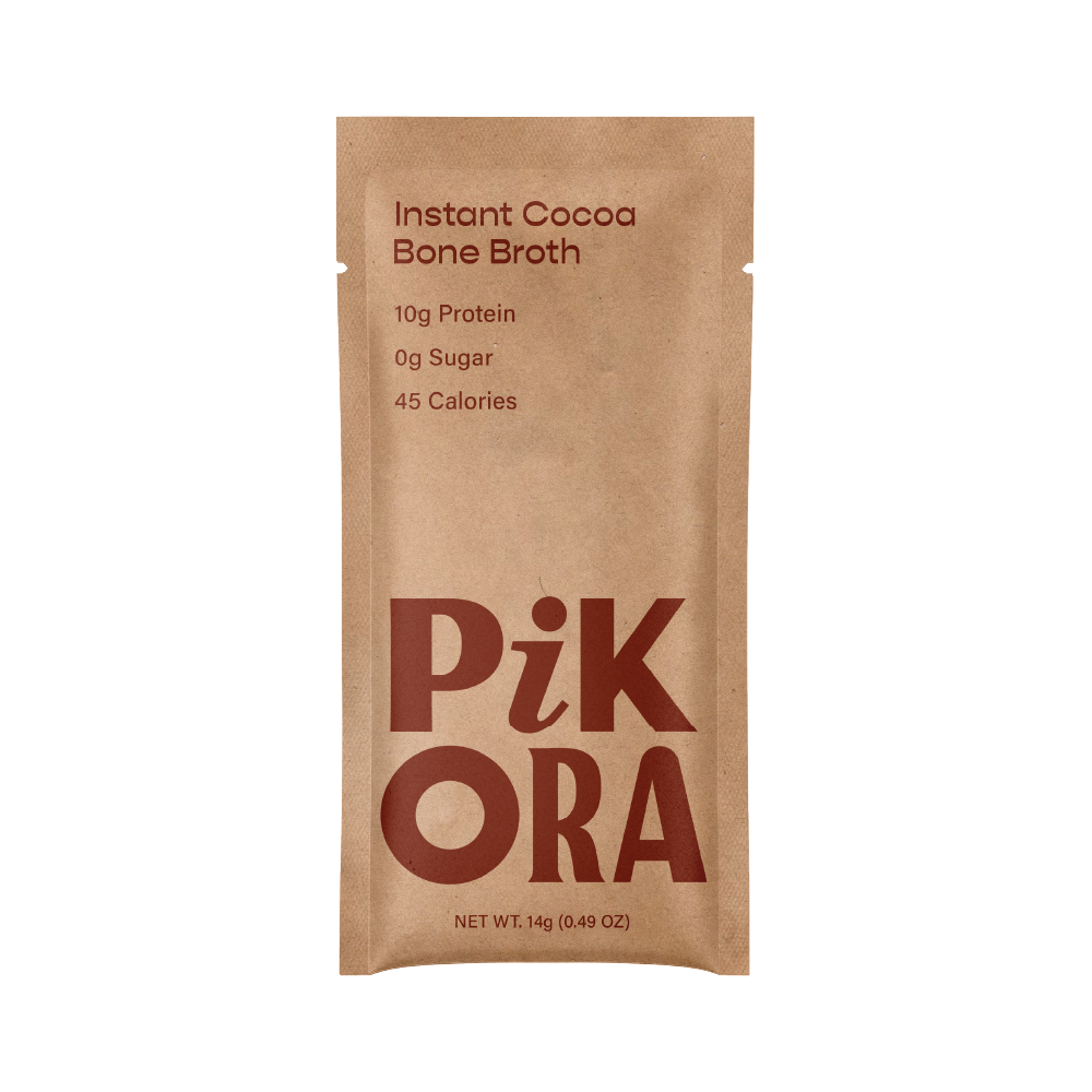 Pikora - Wholesale Powdered Health Drink - Cocoa Bone Broth (4 Single-Serve Sachets)2
