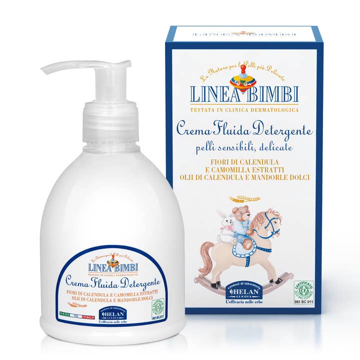 Crema limpiadora fluida Helan Linea Bimbi Infant Care para venta al por mayor de Profiling Beauty