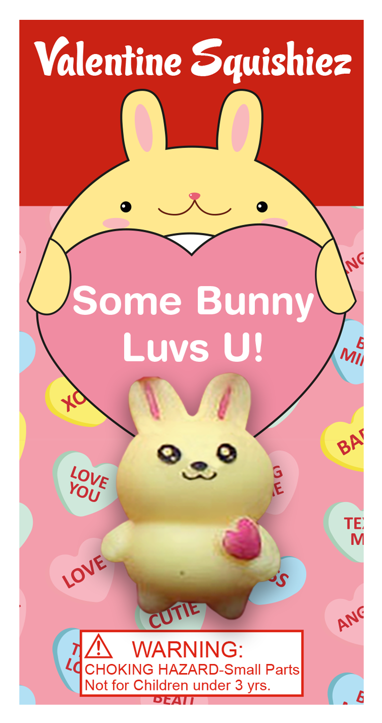 Zorbitz - Wholesale Squishy Toy - Kids & Baby - Zorbitz Super Squishy Valentine Squishiez5