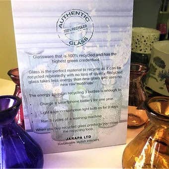 Glass Point of Sale A5 Stand for wholesale by Jarapa