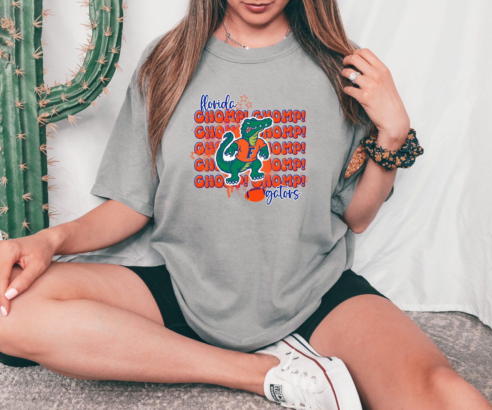 Simply You Customs - Wholesale T-Shirt (Graphic) - Women's - Florida Gators Chomp Chomp0