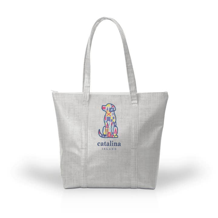 Customizable Vegan Leather Starlight Bag: Nautical Flag Dog for wholesale by Matrix