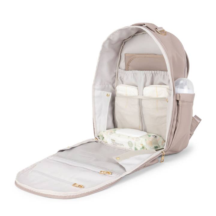 JuJuBe - Wholesale Diaper Bag - Baby - Classic Backpack Taupe3