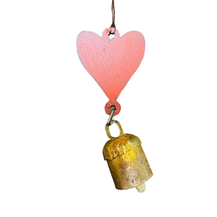 Whimsies - Wholesale Ornament - Heart Ornament cute gifts wind chime impulse buy Valentines2