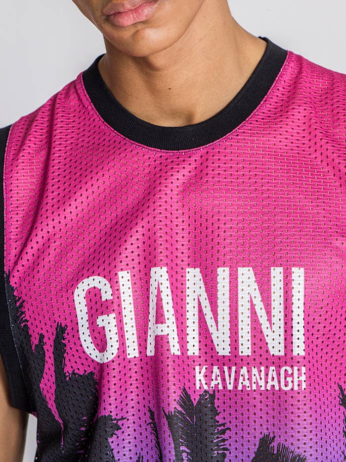 Multicolor Palms Tanktop voor wholesale door Gianni Kavanagh