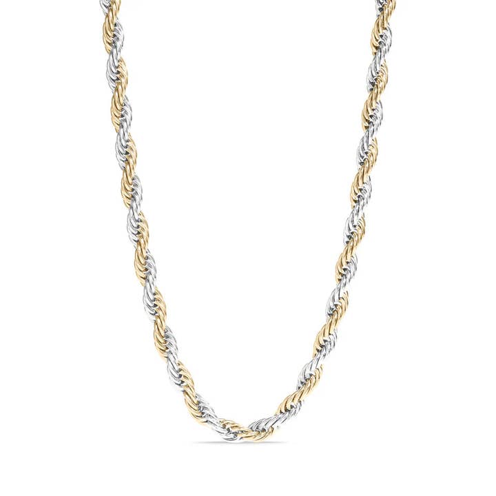 Collier en corde bicolore pour la vente par Karen Cole Timeless Treasures