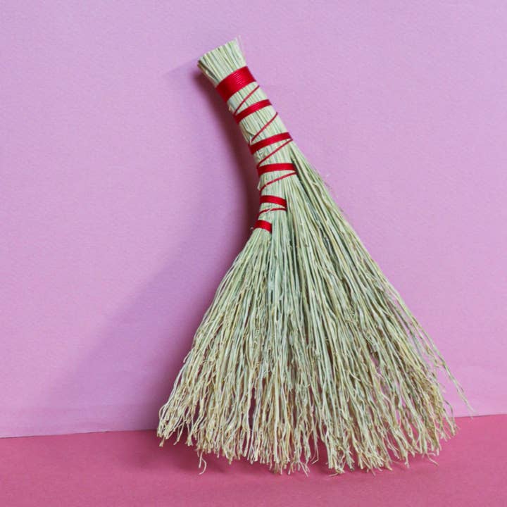 Venus Moon - Wholesale Broom - Handcrafted Mini Whisk Broom – Crumb Sweeper, Altar Broom
