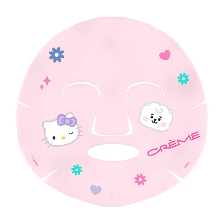 GenFresh - Wholesale Skincare Face Mask - Hello Kitty & BT21 Soft Touch Printed Essence Sheet Mask