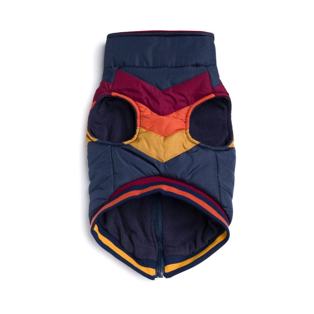 fabdog - Wholesale Pet Coat - Dog - Navy Chevron Jacket2