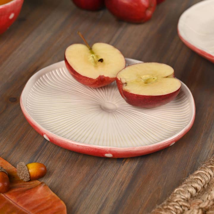 **MULTI 4** Country Living Toadstool Top Side Plate for wholesale by WIDDOP and Co.