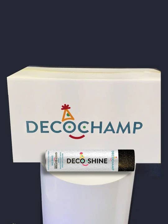 Decoshine Balloon Shine with Gold Glitter 600 ml BOX (24 Units) for wholesale by City Balloons