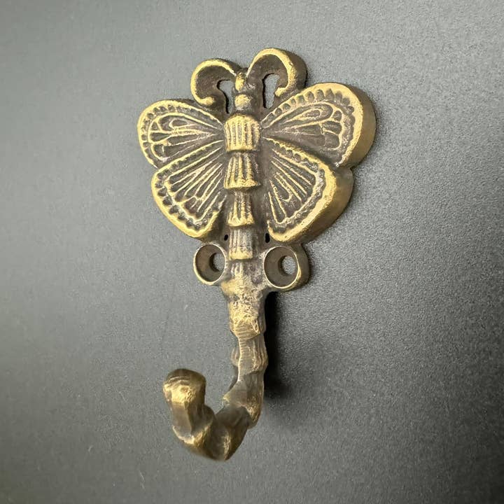 Butterfly Clothes Hook, 5.5cm, Brass and other Purchase Wholesale shepherd hooks. Free Returns & Net 60 Terms on Faire trending on Faire.