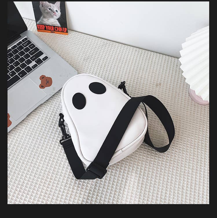 Comely Fashion - Wholesale Crossbody Bag - Women's - PU Leather Halloween Ghost Cute Crossbody Bay2