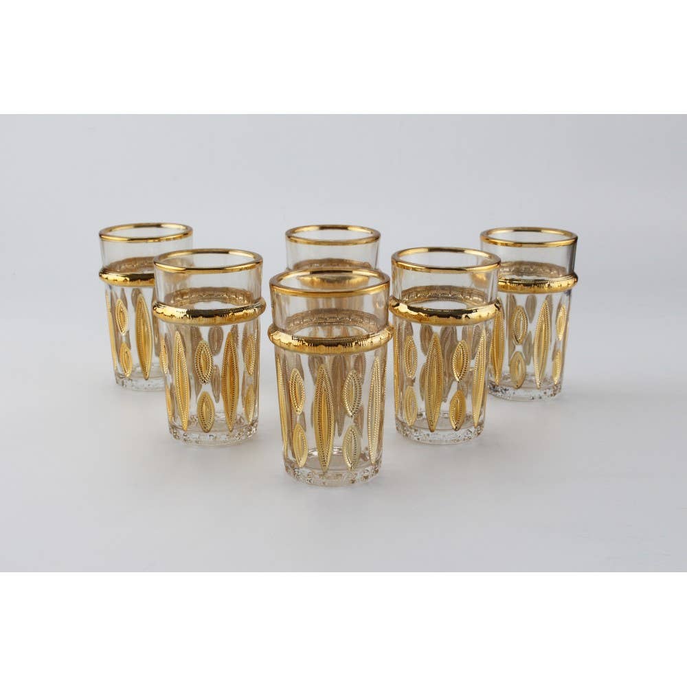 AULICA - Wholesale Coffee/Tea Cup - Oriental golden tea cups - set of 61