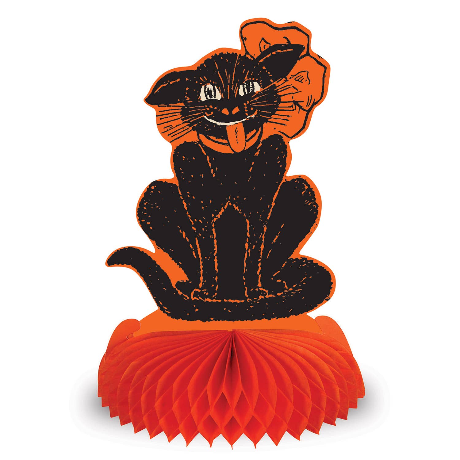 Beistle - Wholesale Decal - Party Decorations - Vintage Halloween Centerpieces, 9", Pack of 42
