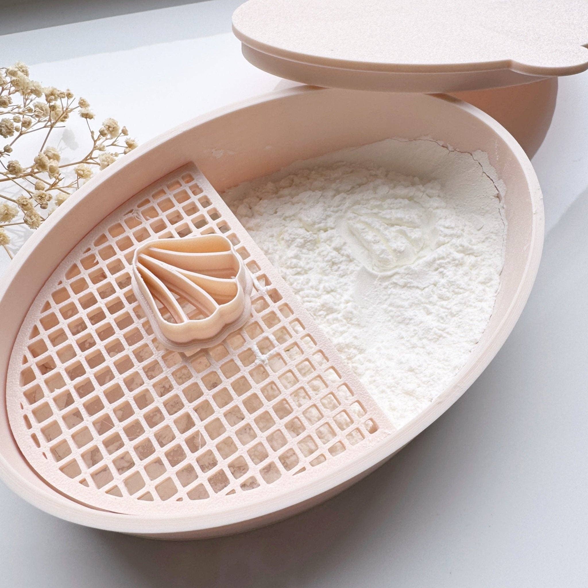 S.I. Originals - Wholesale Craft Tool - Maizena Powder Box for Polymer Clay – Essential Tool for Clean Prints3