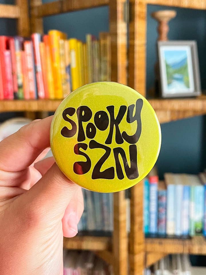 Pinback-knop voor het Spooky Season | Halloween voor wholesale door Shop Jordan Tailored