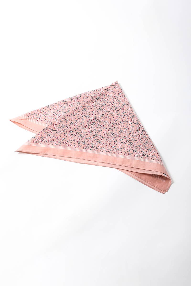 Leto Accessories - Wholesale Bandana - Women's - Boho Floral Cotton Bandana – Your Go-To Summer Accessory 🌸3