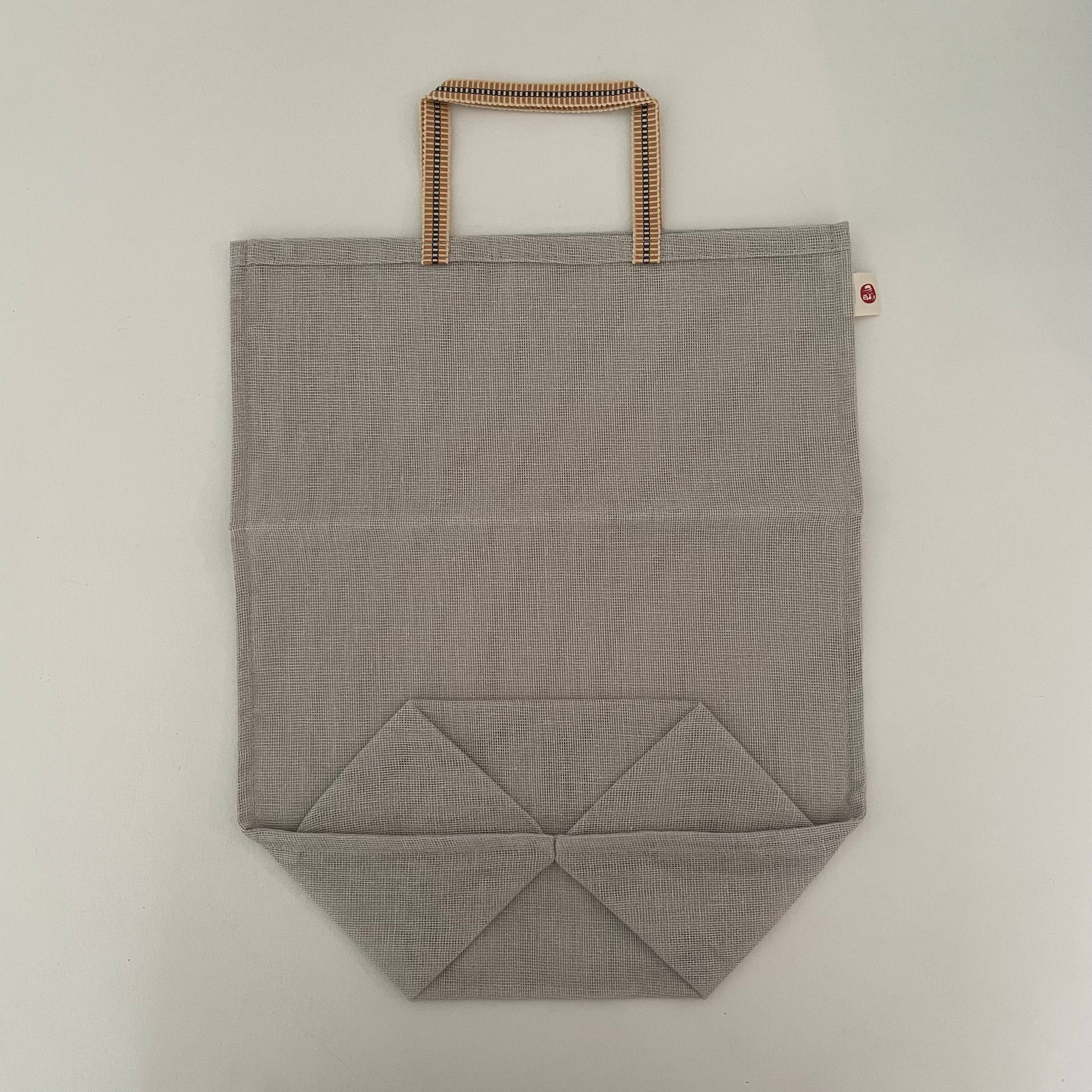 fort & field - Wholesale Grocery/Shopping Bag - 100% cotton gauze net eco produce bags with handle - XLarge0