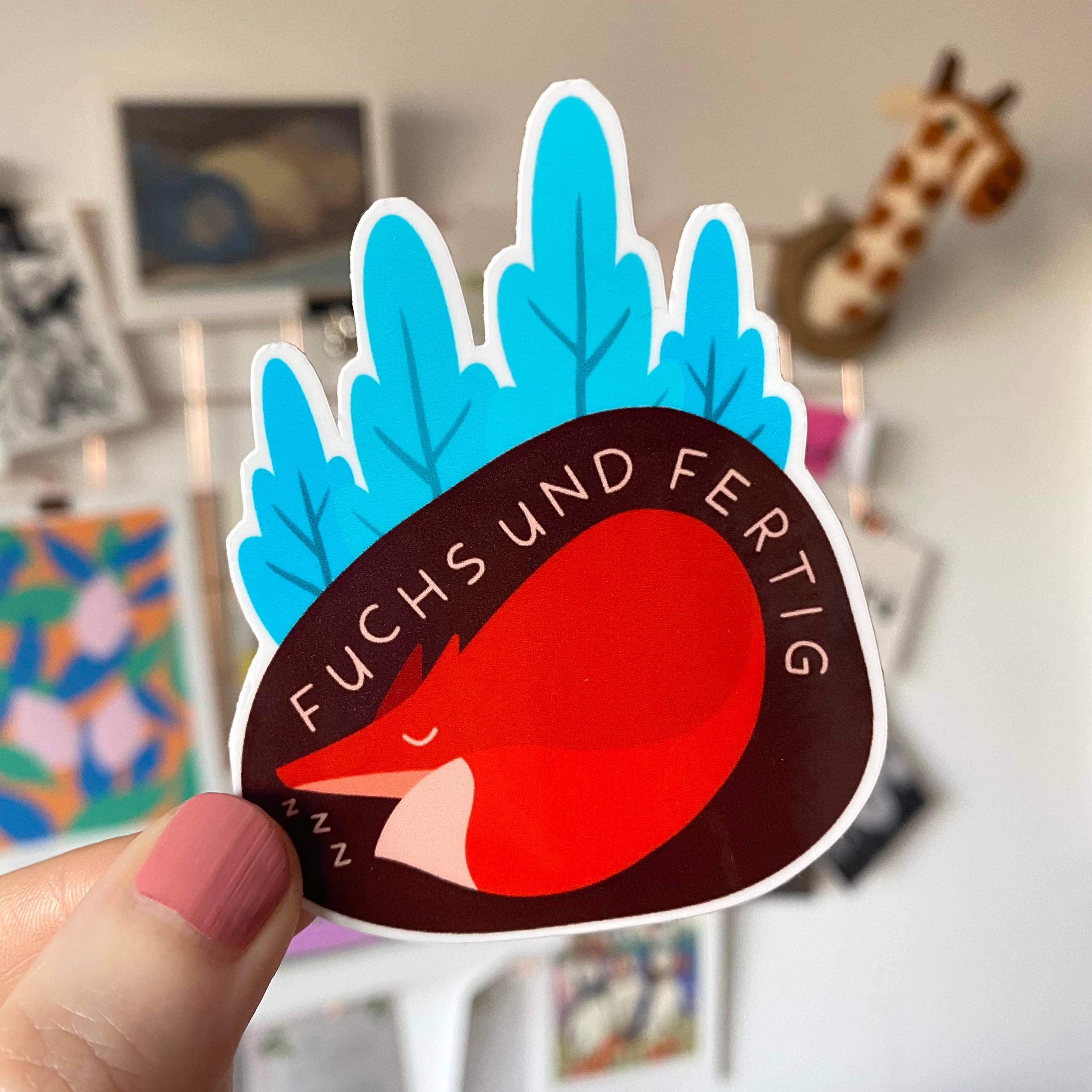 Sentient Stories - Wholesale Sticker - Vinyl Sticker - Fuchs und Fertig2