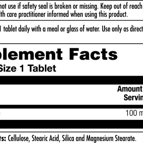 KAL - Wholesale Oral Supplement/Vitamin - B-1 Tablets 100mg1