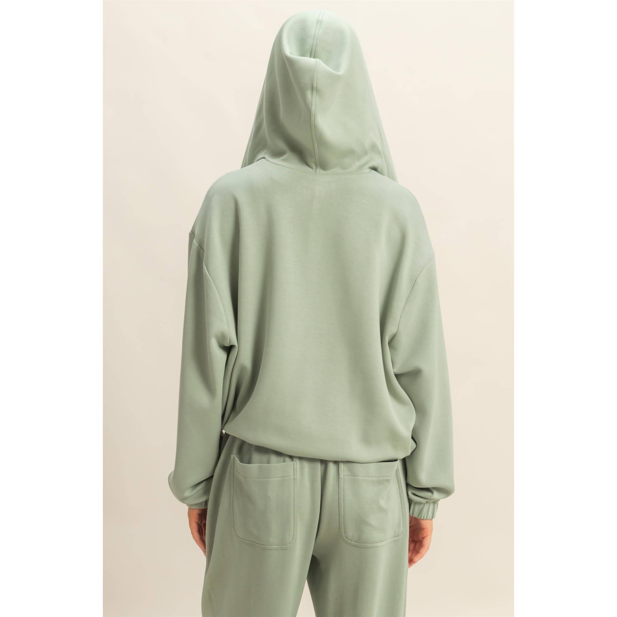 HYFVE - Vente Sweat à capuche – femme - Sweat à capuche zippé décontracté chic11