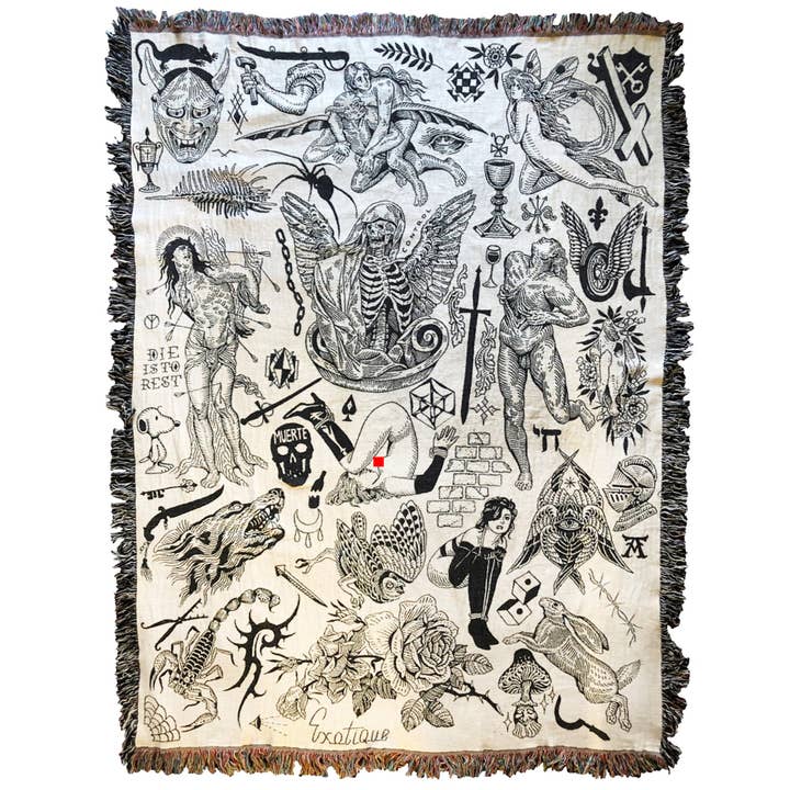 Alex Snelgrove Flash Sheet XL Tæppe for engroshandel hos Inner Decay