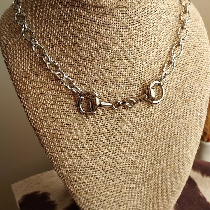 The peachy cactus boutique - Wholesale Link & Chain Necklace - Twisted bit necklace3