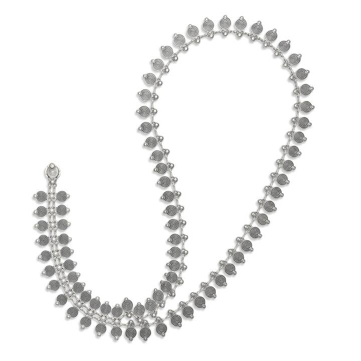 Chanour - Venta al por mayor Collar en Y - Collar de peltre Hypnosis hecho a mano - 17512