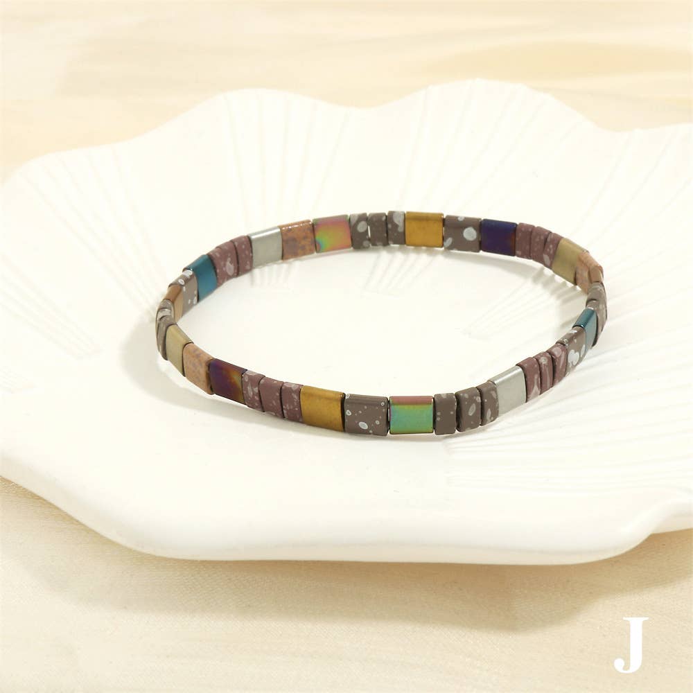 Mio Queena – Engroshandel Perlearmbånd – 5 mm TILA perle armbånd med elastik - BJ24