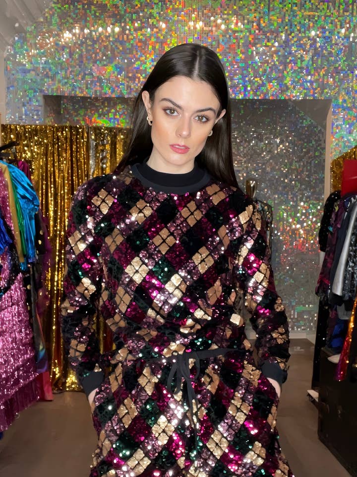 Any Old Iron Harlequeen Joggers for wholesale by Any Old Iron