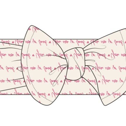 FASCIA PER CAPELLI PER BAMBINI ROSA COSÌ AMATA per la vendita all'ingrosso da parte di WEISINGER BAMBOO