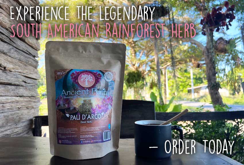 Ancient Purity – wholesale Löst te – Pau d'Arco 180g (Inre Bark) Mitokondrier / NAD+/ Brun Fett1