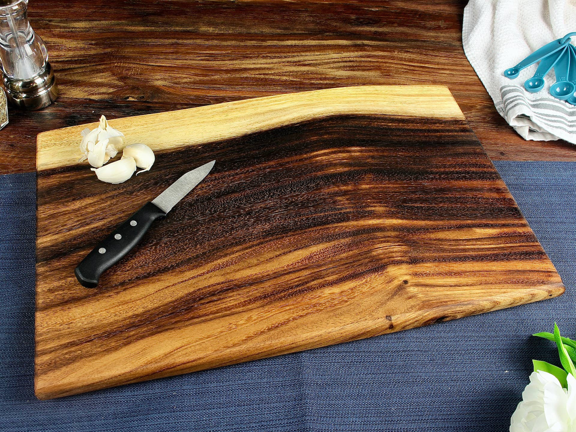 Denmark Acacia Wood Live Edge Cutting Board