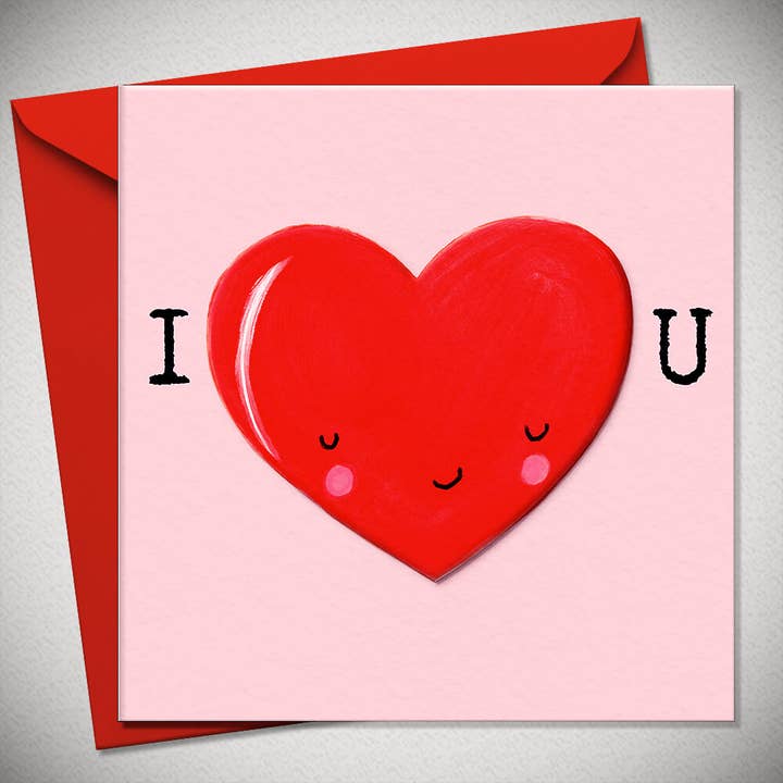 I LOVE U - VPD06 for wholesale by Bexy Boo Ltd